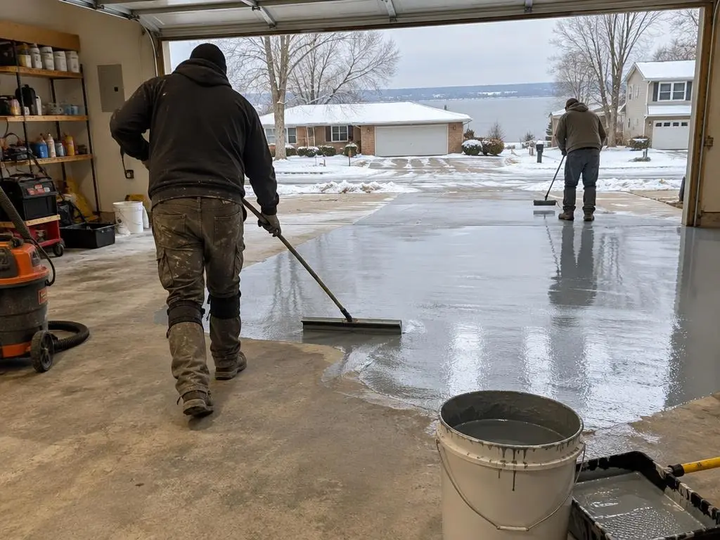Garage Floor Epoxy in Appleton, WI